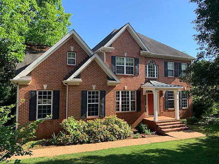 How often should you wash your house exterior in central virginia